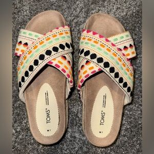TOMS Women's Colorful Patterned Sandals